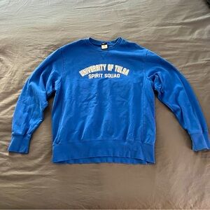 University of Tulsa TU Golden Hurricane Nike Spirit Squad Hoodie Size Medium